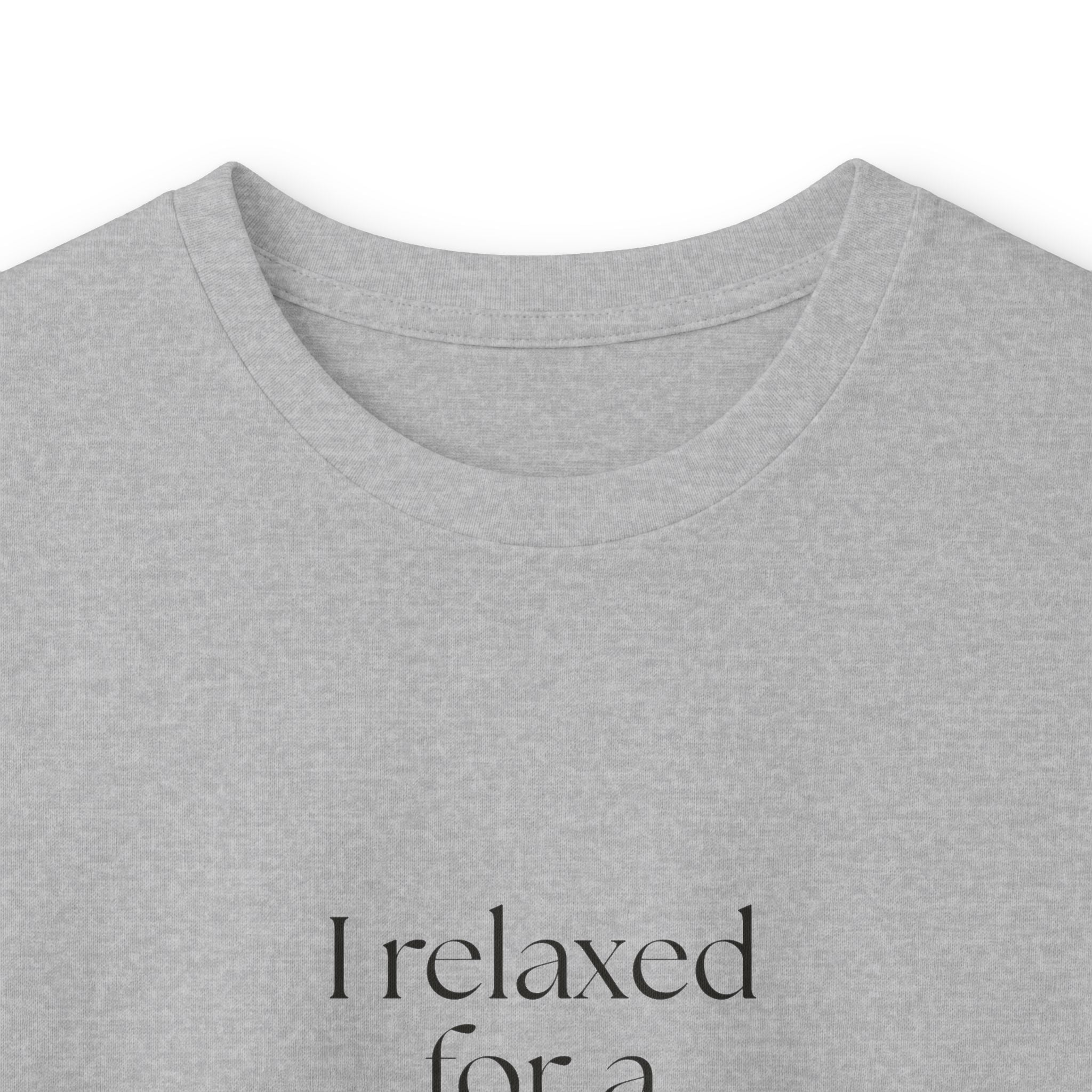 I relaxed for a second. Suspicious - Long Sleeve Shirt - For Quiet Minds