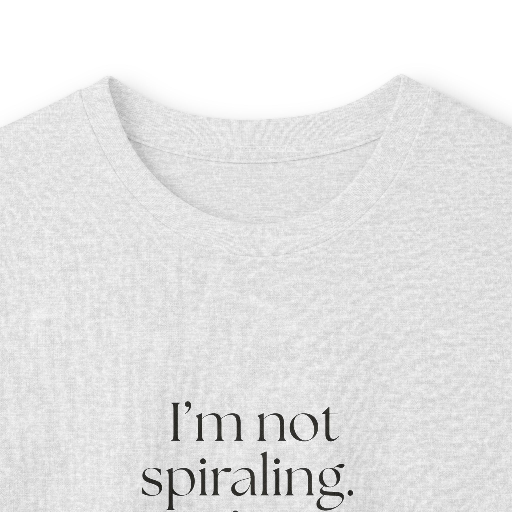 I’m not spiraling. I’m researching aggressively - Long Sleeve Shirt - For Overthinkers