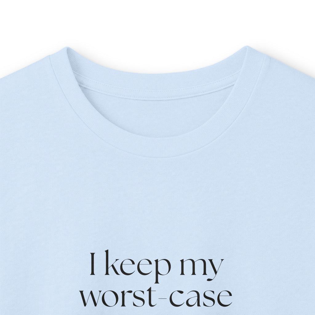 I keep my worst-case scenarios to myself. Mostly - Long Sleeve Shirt - For Introverts