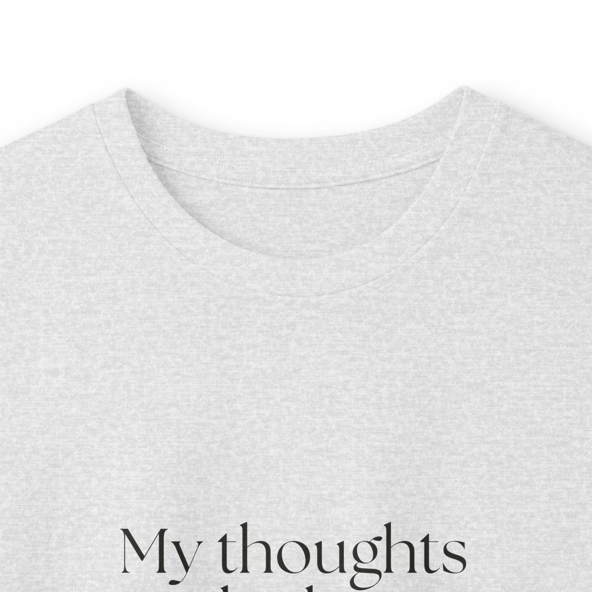 My thoughts clock in after dark - Long Sleeve Shirt - For Overthinkers