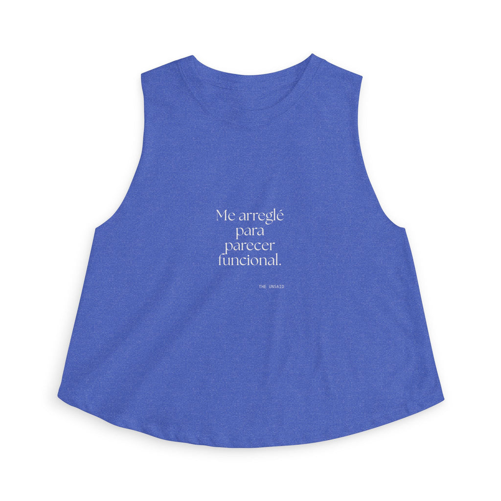 Me arreglé para parecer funcional - Crop Top - En Español