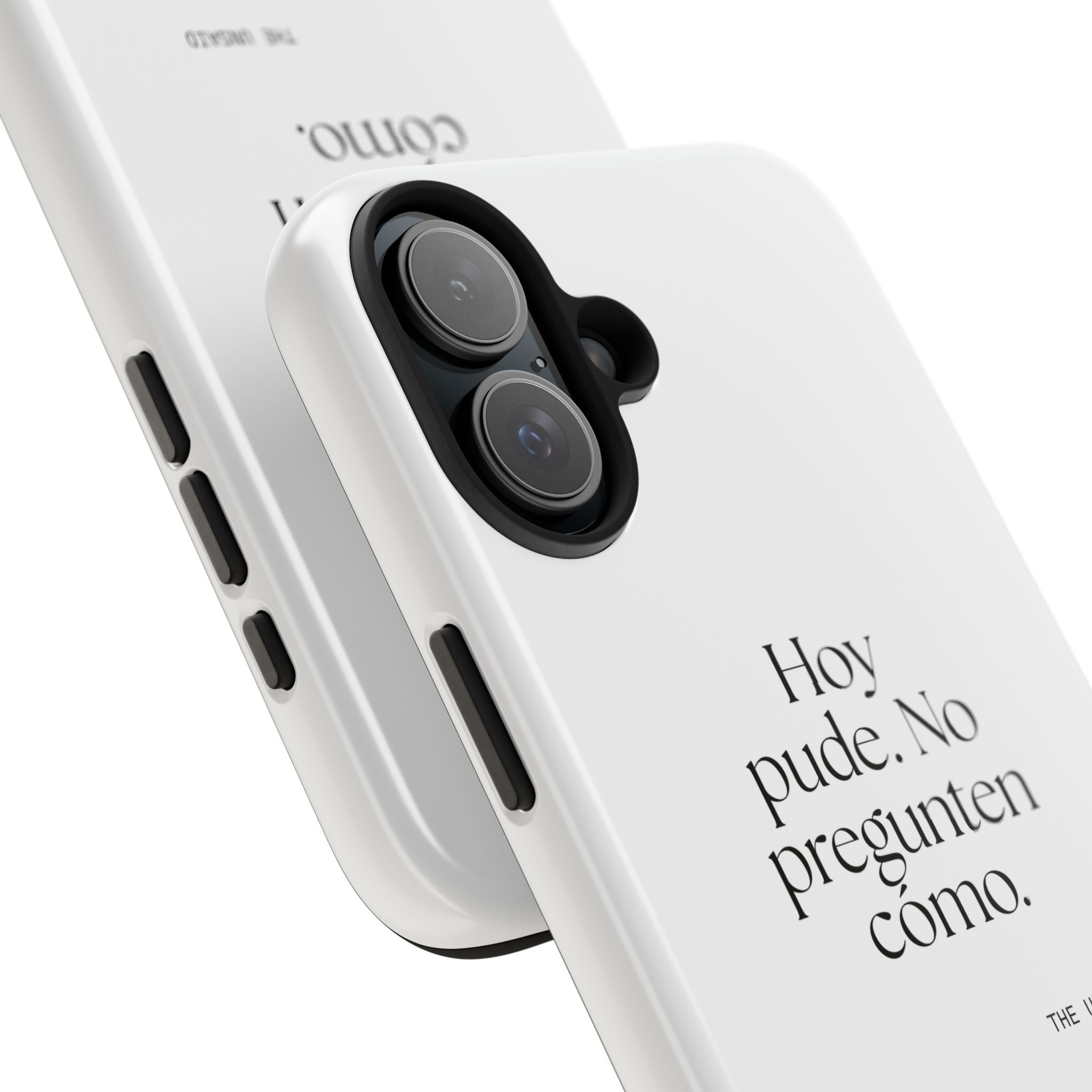 Hoy pude. No pregunten cómo - Tough Phone Case - En Español