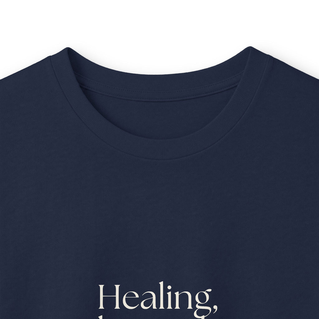 Healing, but with receipts - Long Sleeve Shirt - Dry Humor