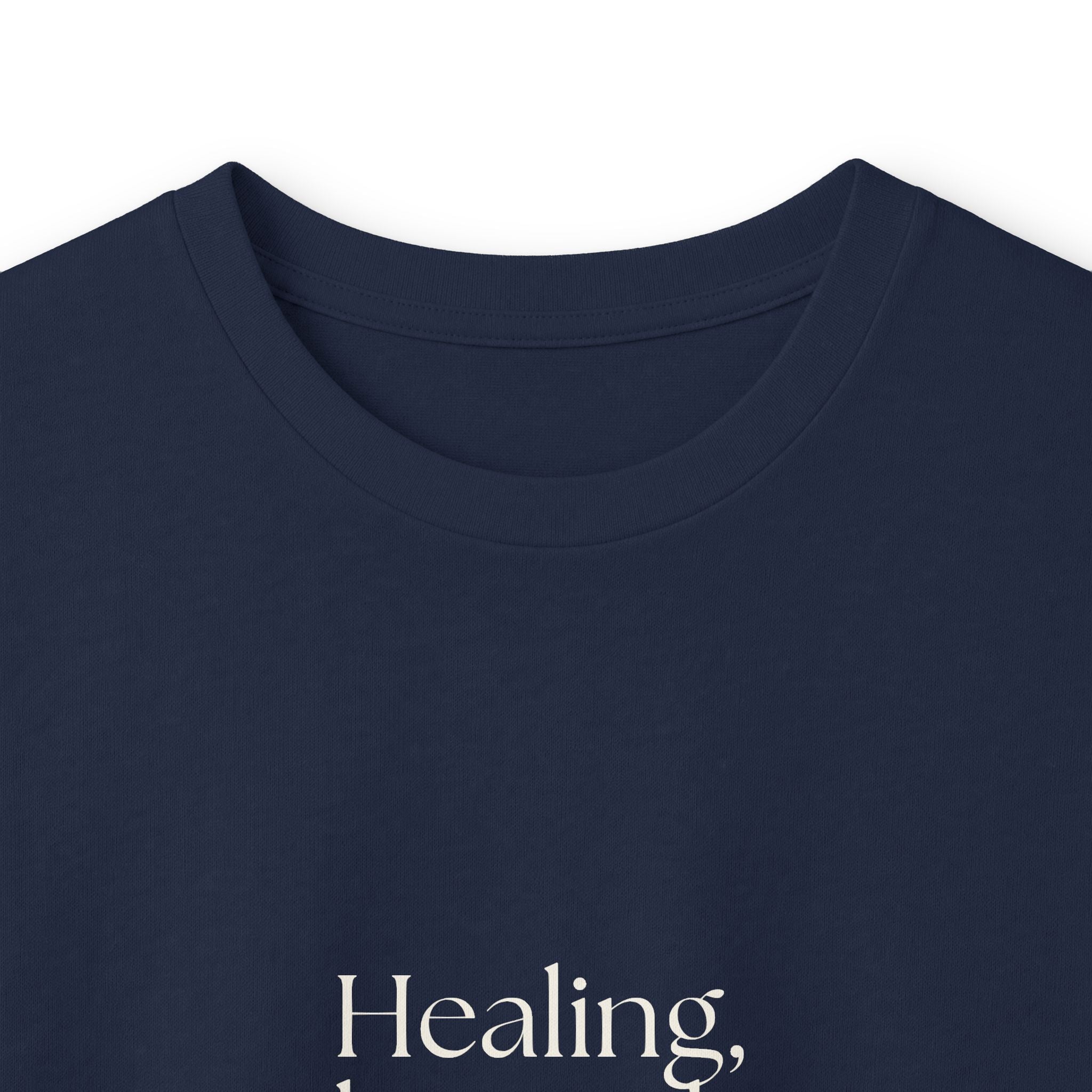 Healing, but with receipts - Long Sleeve Shirt - Dry Humor