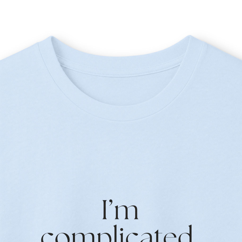 I’m complicated, but with notes - Long Sleeve Shirt - Dry Humor