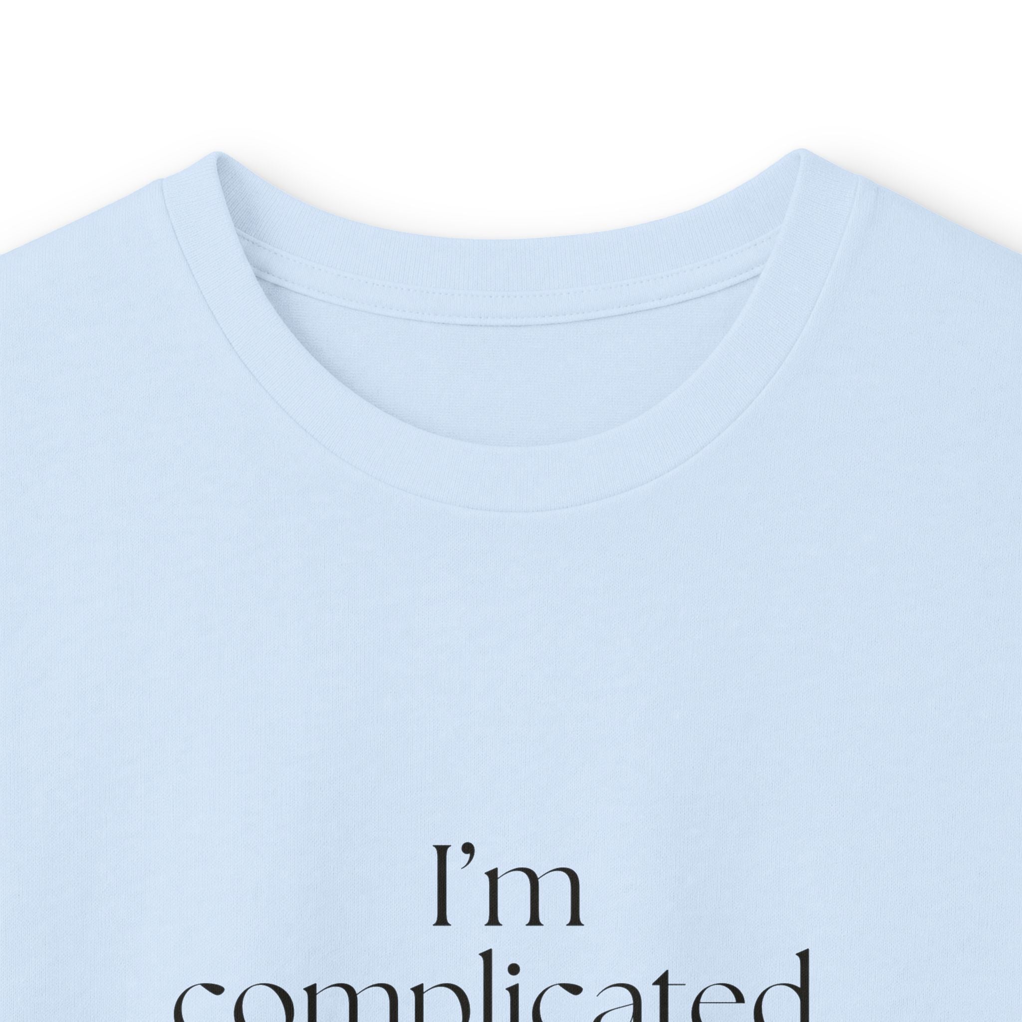 I’m complicated, but with notes - Long Sleeve Shirt - Dry Humor