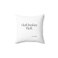 I left before I left - Throw Pillow - For Introverts