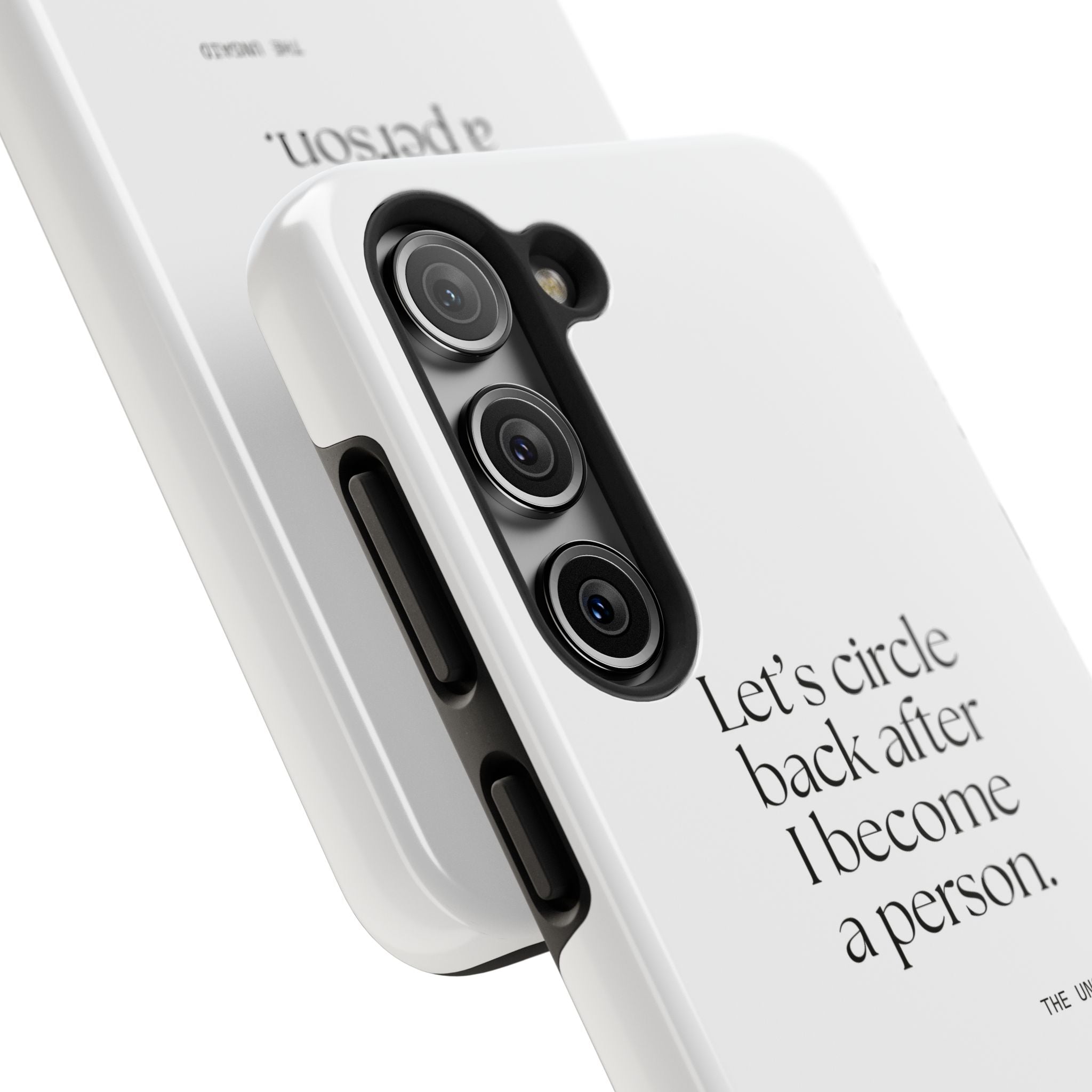 Let’s circle back after I become a person - Tough Phone Case - For Tired Days
