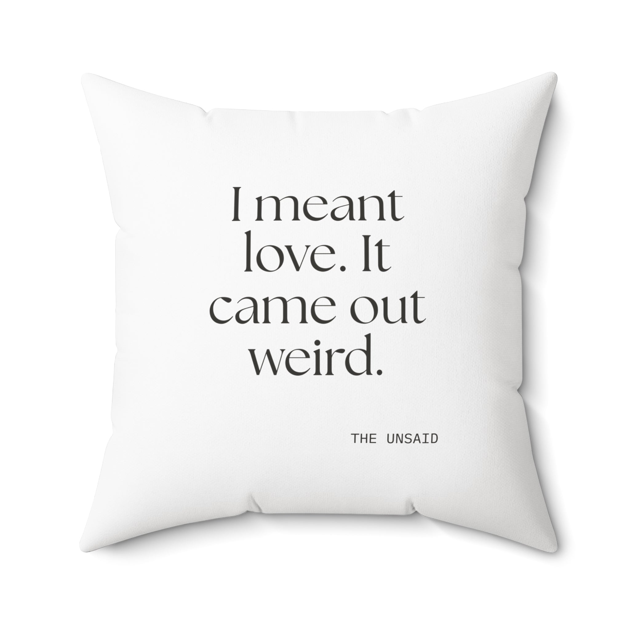 I meant love. It came out weird - Throw Pillow - For Introverts