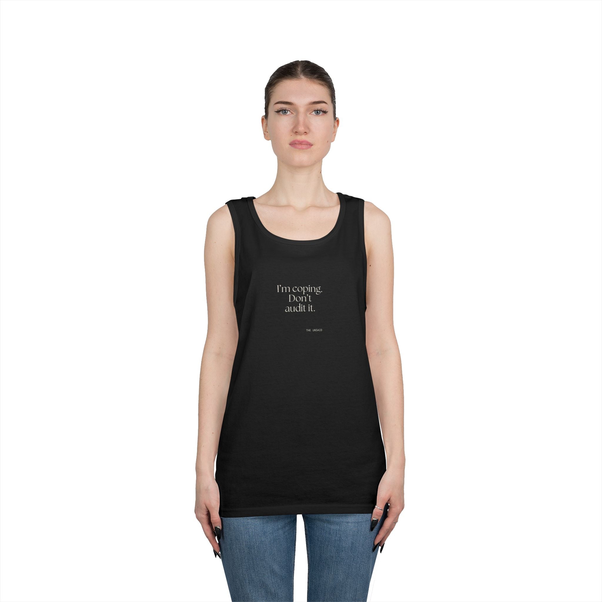 I’m coping. Don’t audit it - Tank Top - For Introverts