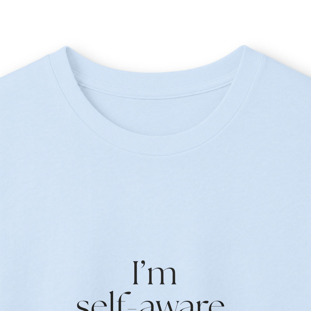 I’m self-aware. It’s not helping - Long Sleeve Shirt - Dry Humor