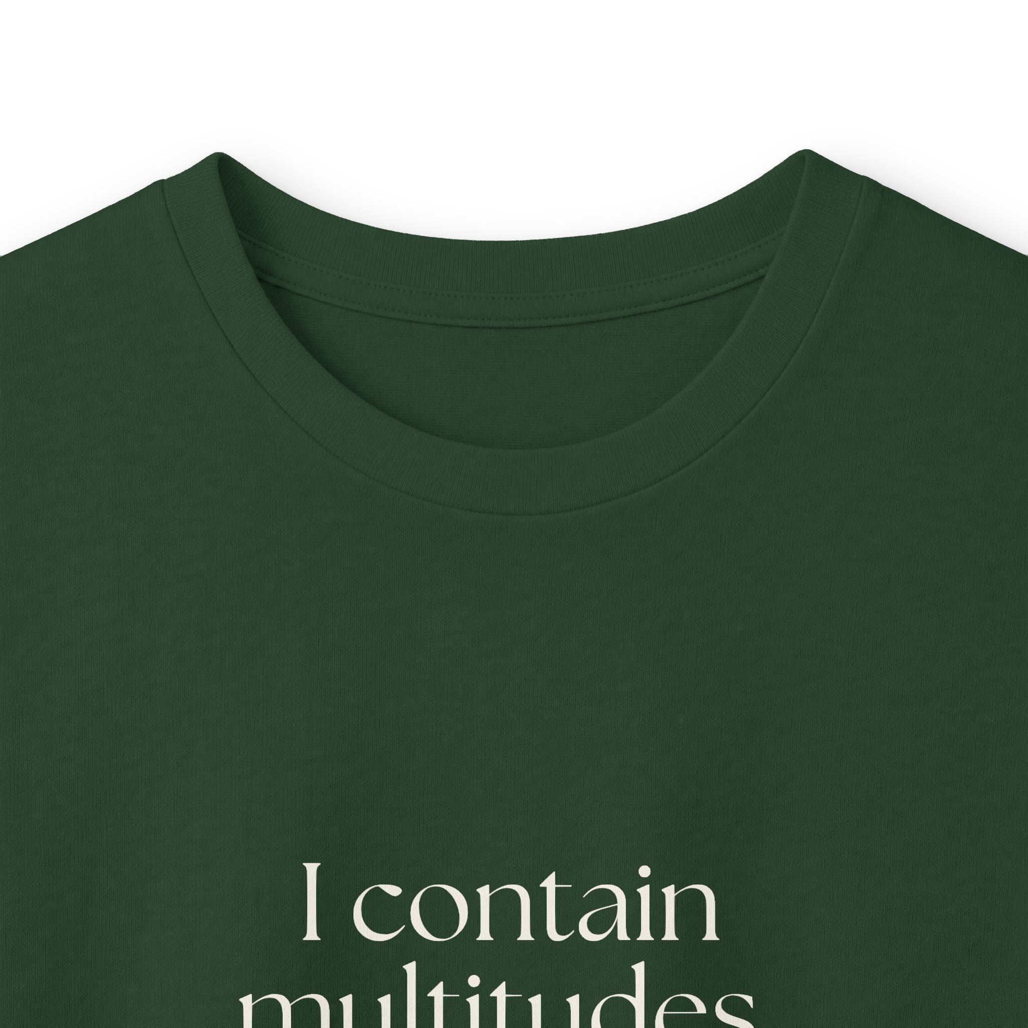 I contain multitudes. Most are tired - Long Sleeve Shirt - Dry Humor