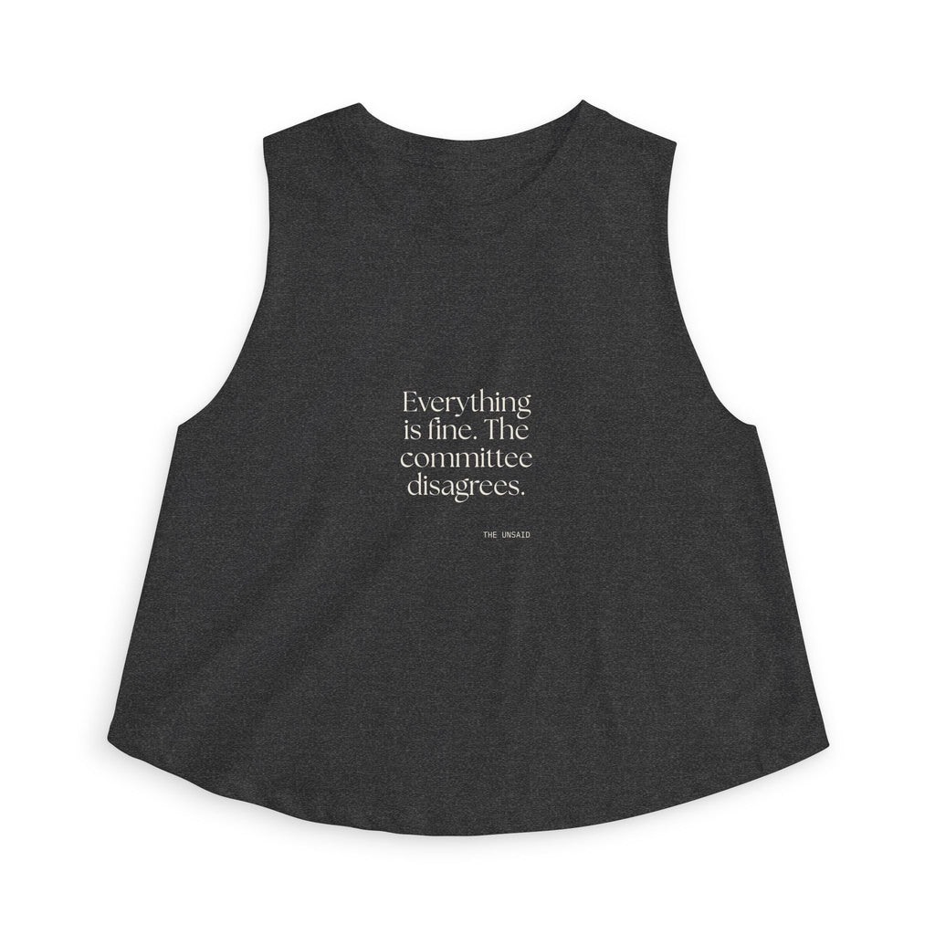 Everything is fine. The committee disagrees - Crop Top - For Introverts