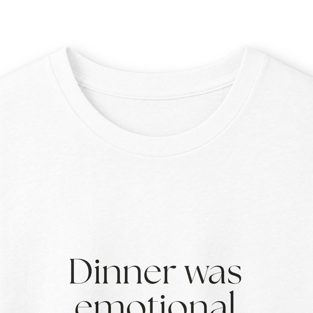 Dinner was emotional support with seasoning - Long Sleeve Shirt - Dry Humor