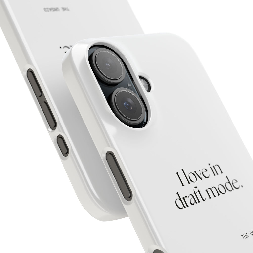 I love in draft mode - Phone Case - For Introverts