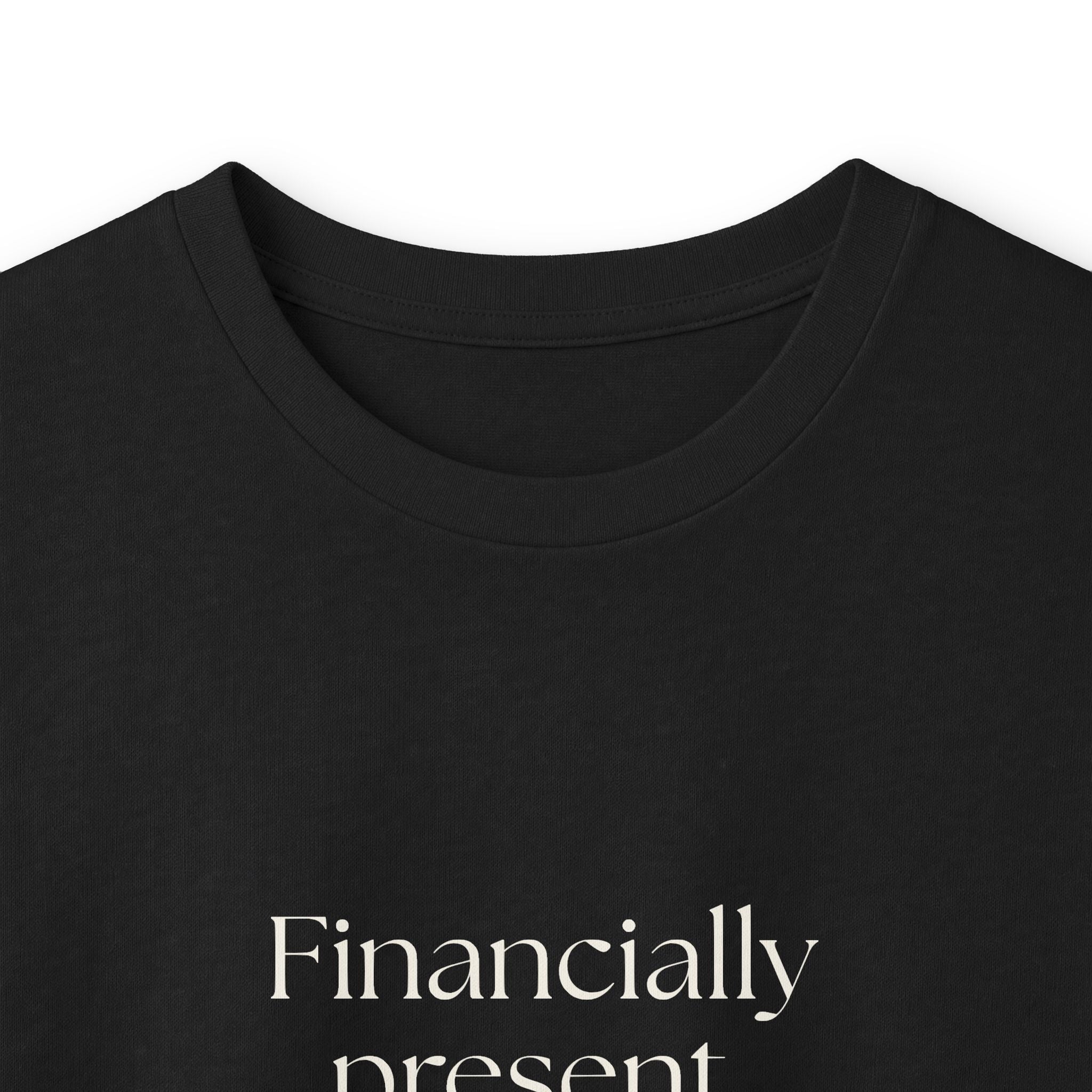 Financially present. Emotionally overdrafted - Long Sleeve Shirt - Dry Humor
