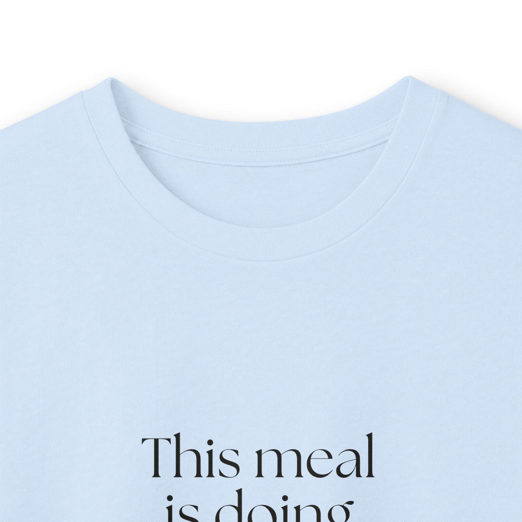This meal is doing unpaid therapy - Long Sleeve Shirt - Dry Humor