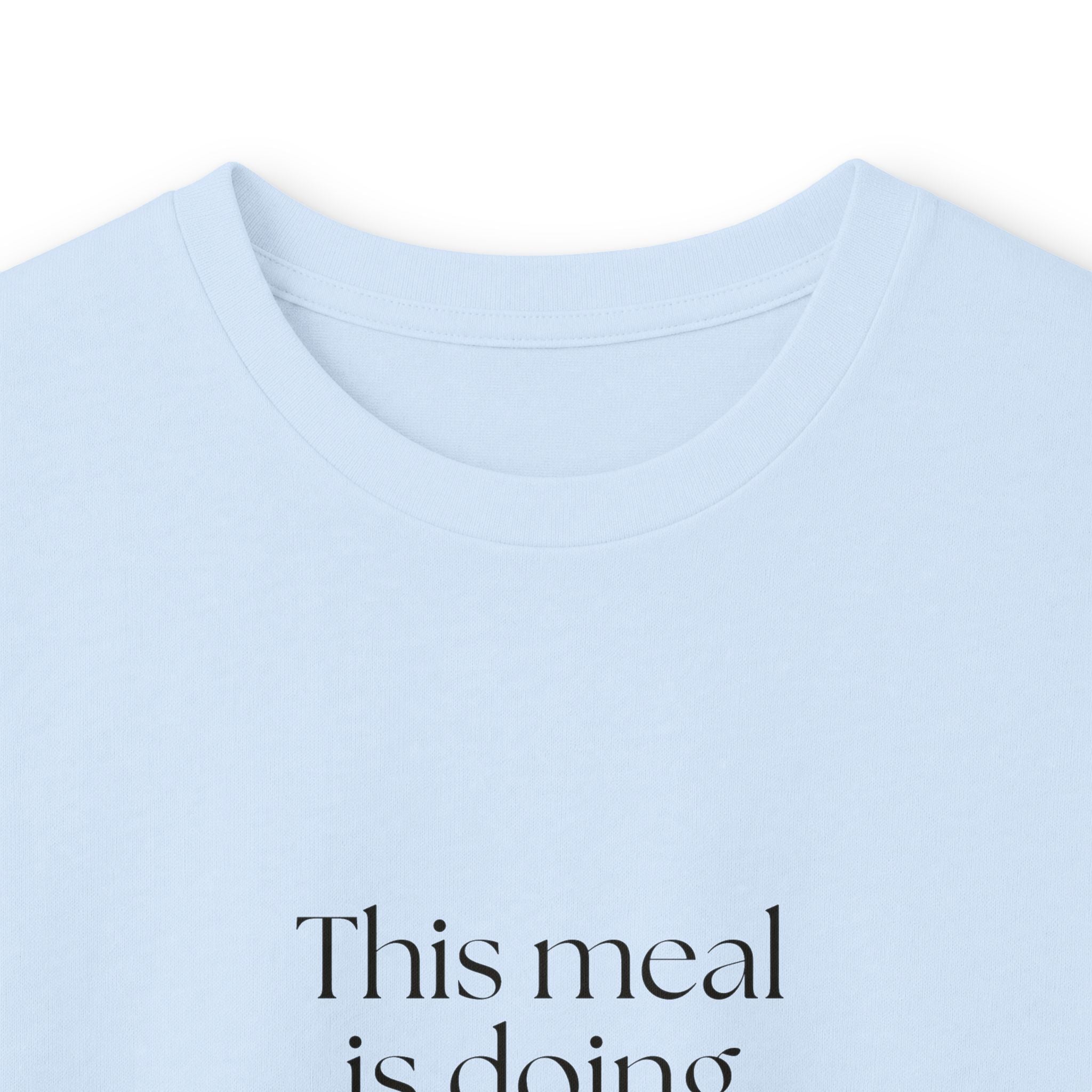 This meal is doing unpaid therapy - Long Sleeve Shirt - Dry Humor