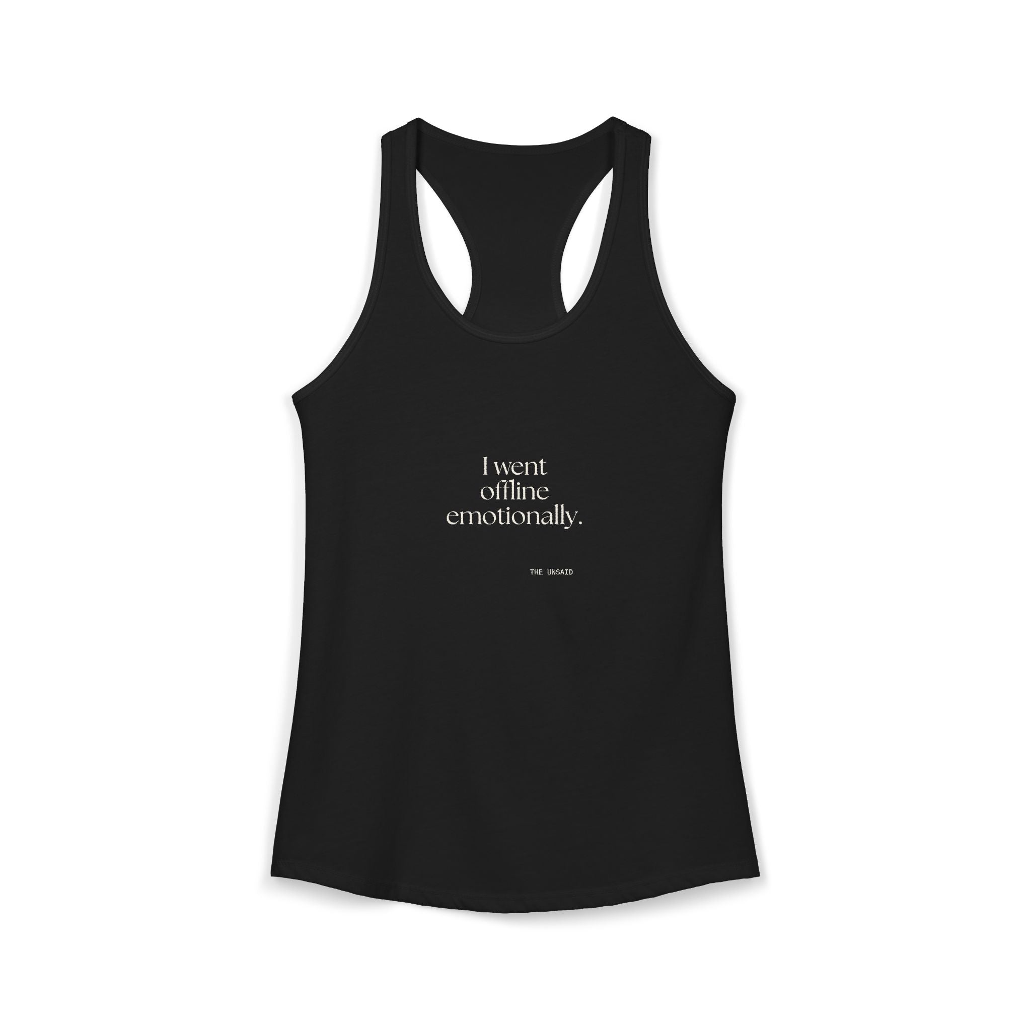 I went offline emotionally - Women's Tank Top - For Introverts