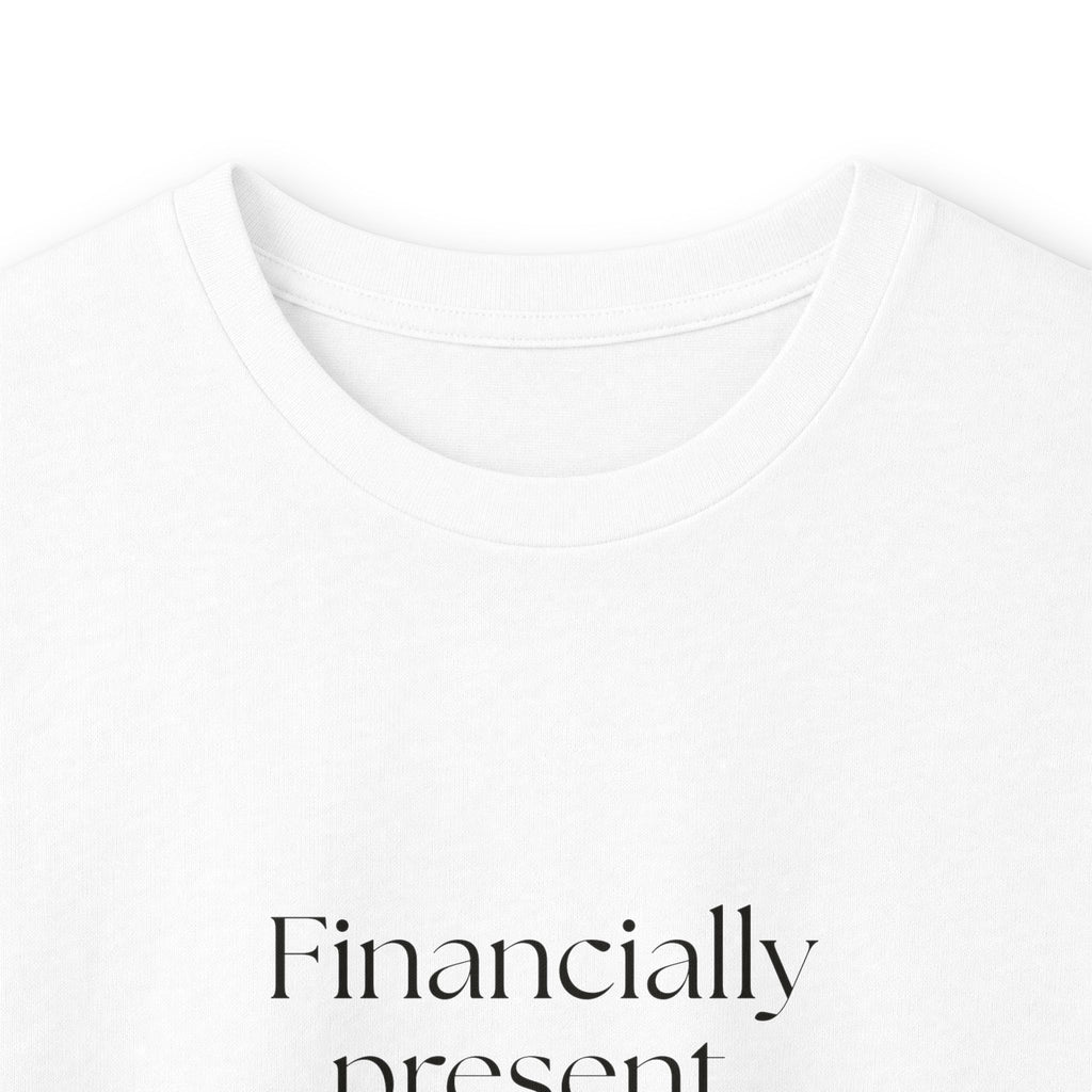Financially present. Emotionally overdrafted - Long Sleeve Shirt - Dry Humor