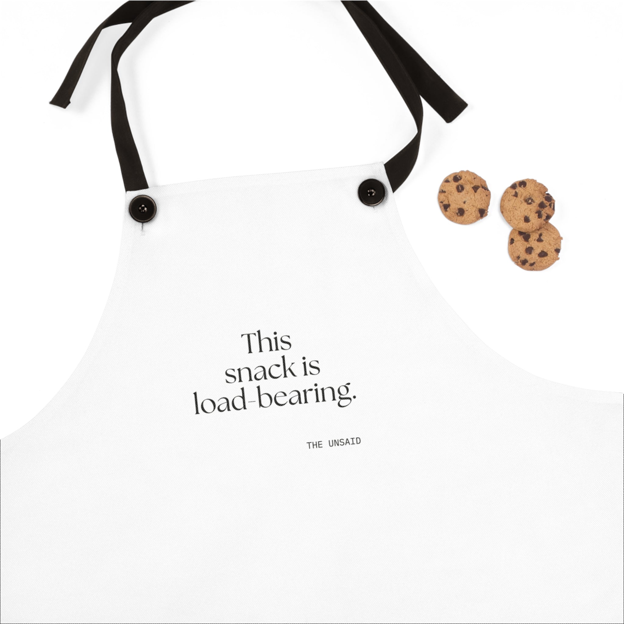 This snack is load-bearing - Apron - Dry Humor