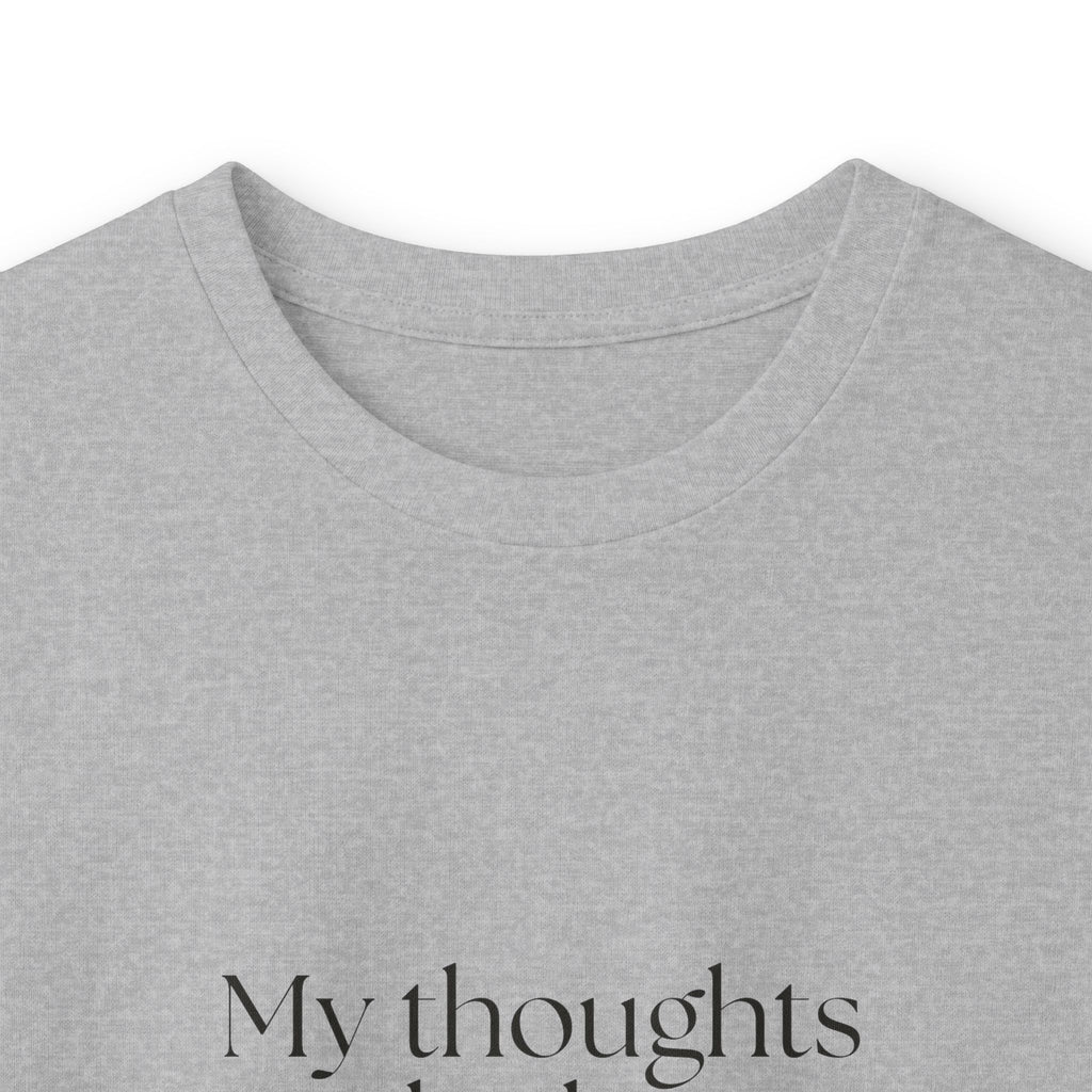 My thoughts clock in after dark - Long Sleeve Shirt - For Overthinkers