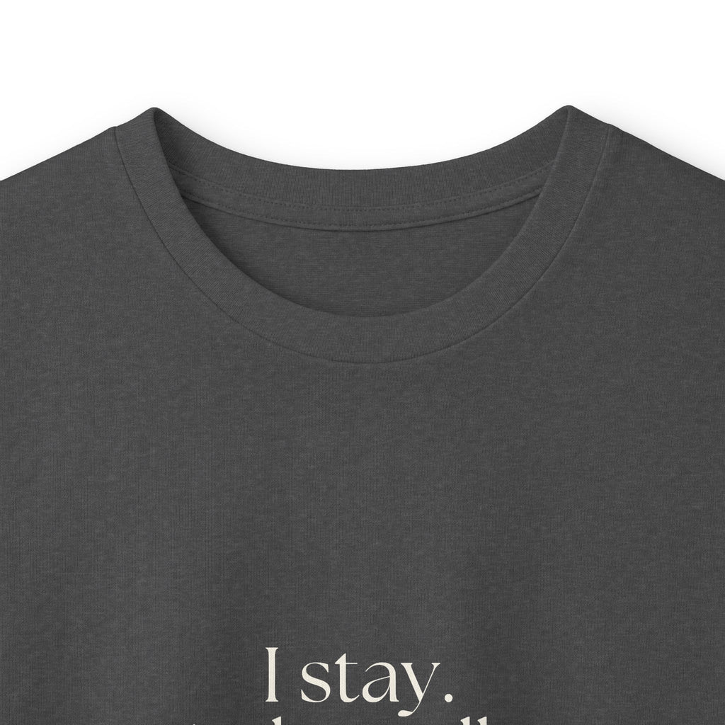 I stay. Awkwardly, but I stay - Long Sleeve Shirt - For Introverts