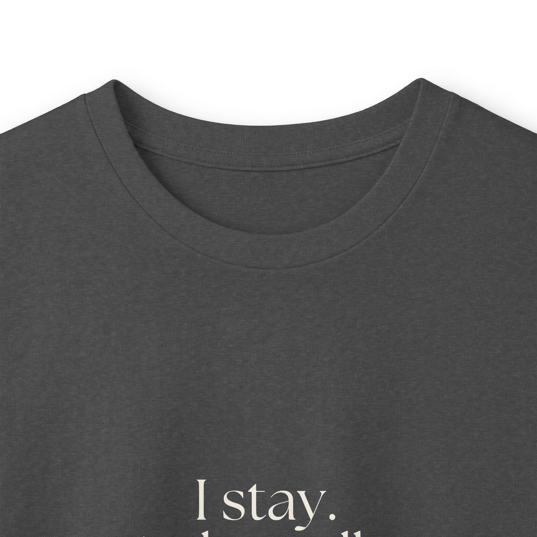 I stay. Awkwardly, but I stay - Long Sleeve Shirt - For Introverts