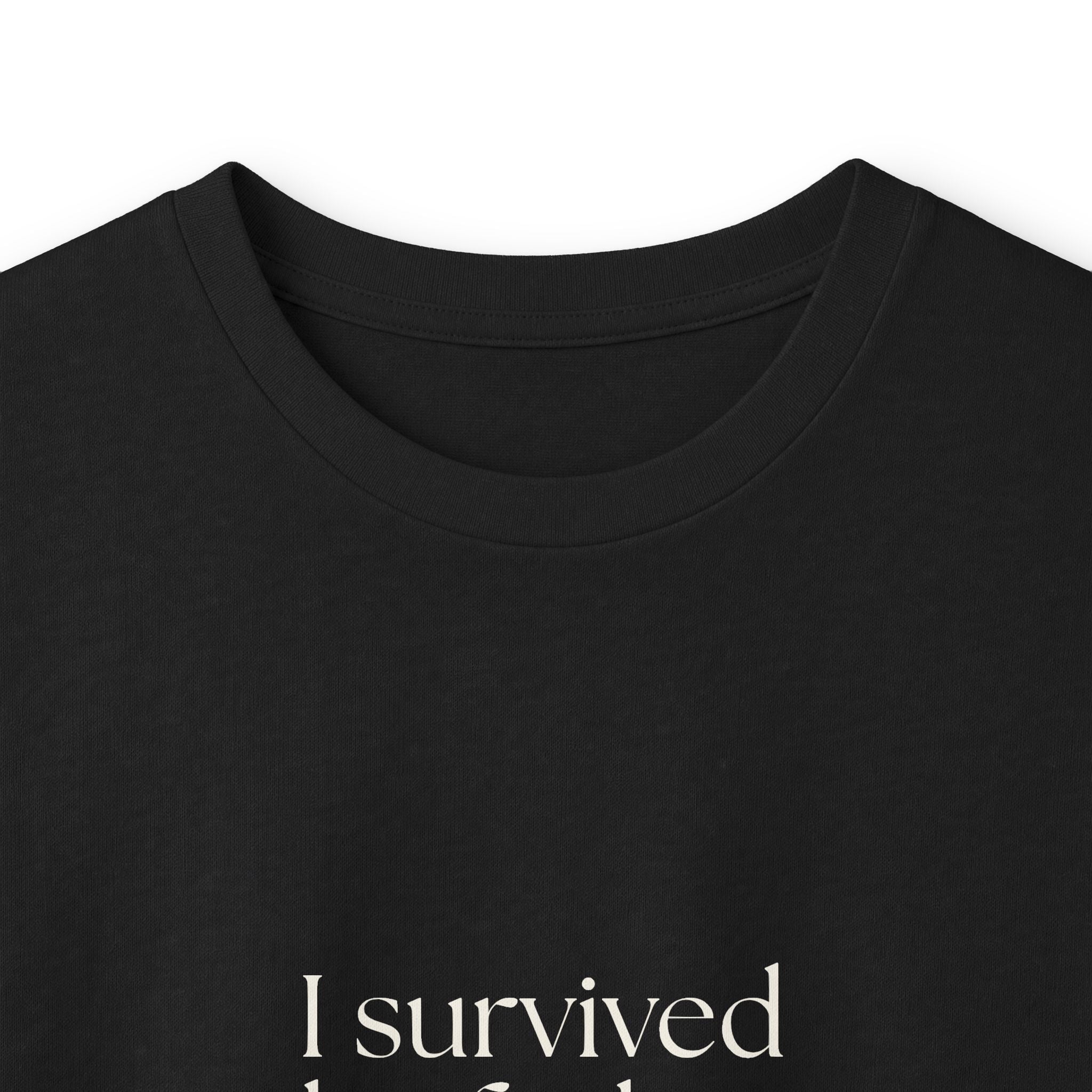I survived the feeling. Barely - Long Sleeve Shirt - Dry Humor