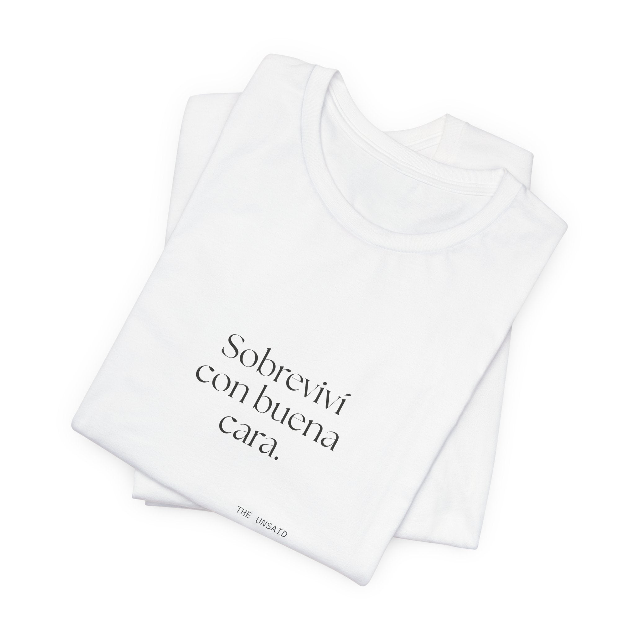 Sobreviví con buena cara - Shirt - En Español
