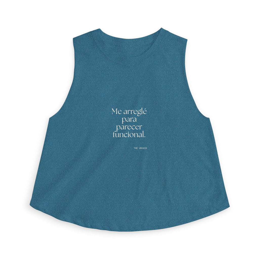 Me arreglé para parecer funcional - Crop Top - En Español