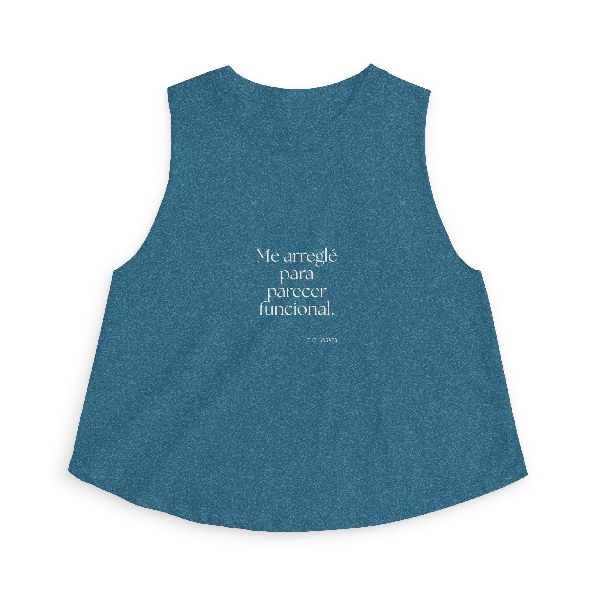 Me arreglé para parecer funcional - Crop Top - En Español