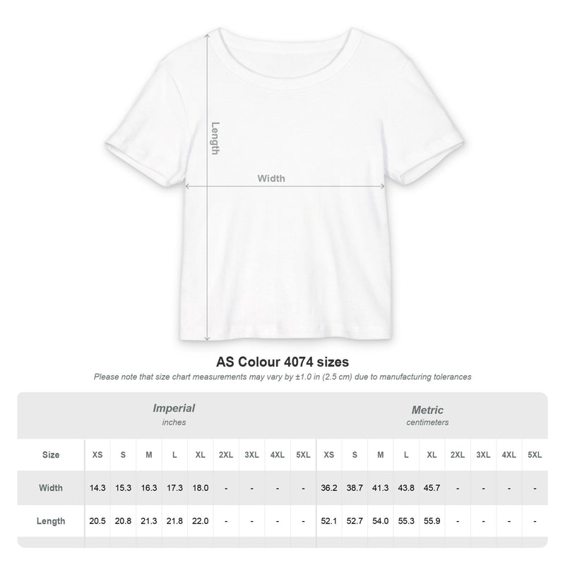 Baby Tee — I’m fun for about one room.