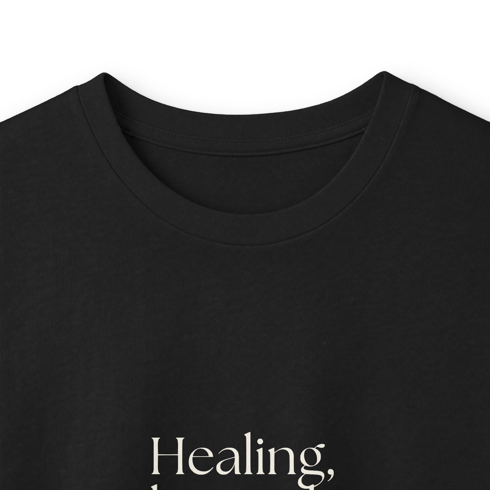 Healing, but with receipts - Long Sleeve Shirt - Dry Humor
