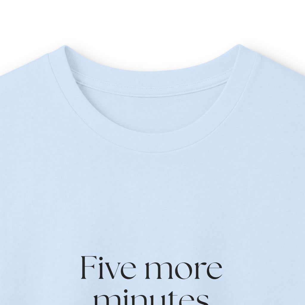 Five more minutes in the driveway - Long Sleeve Shirt - For Quiet Minds