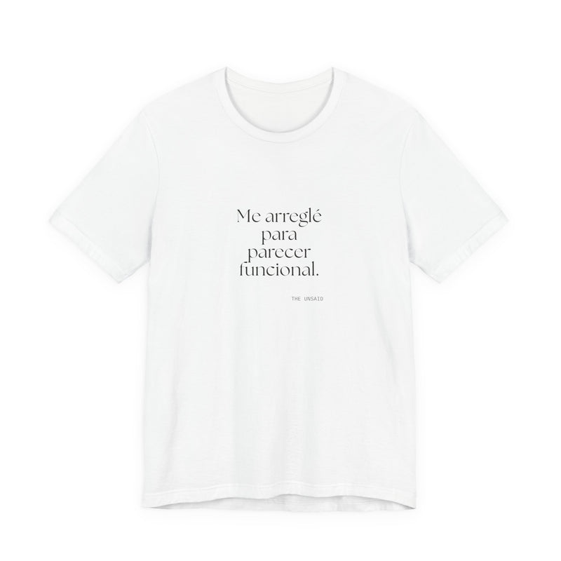 Shirt — Me arreglé para parecer funcional.