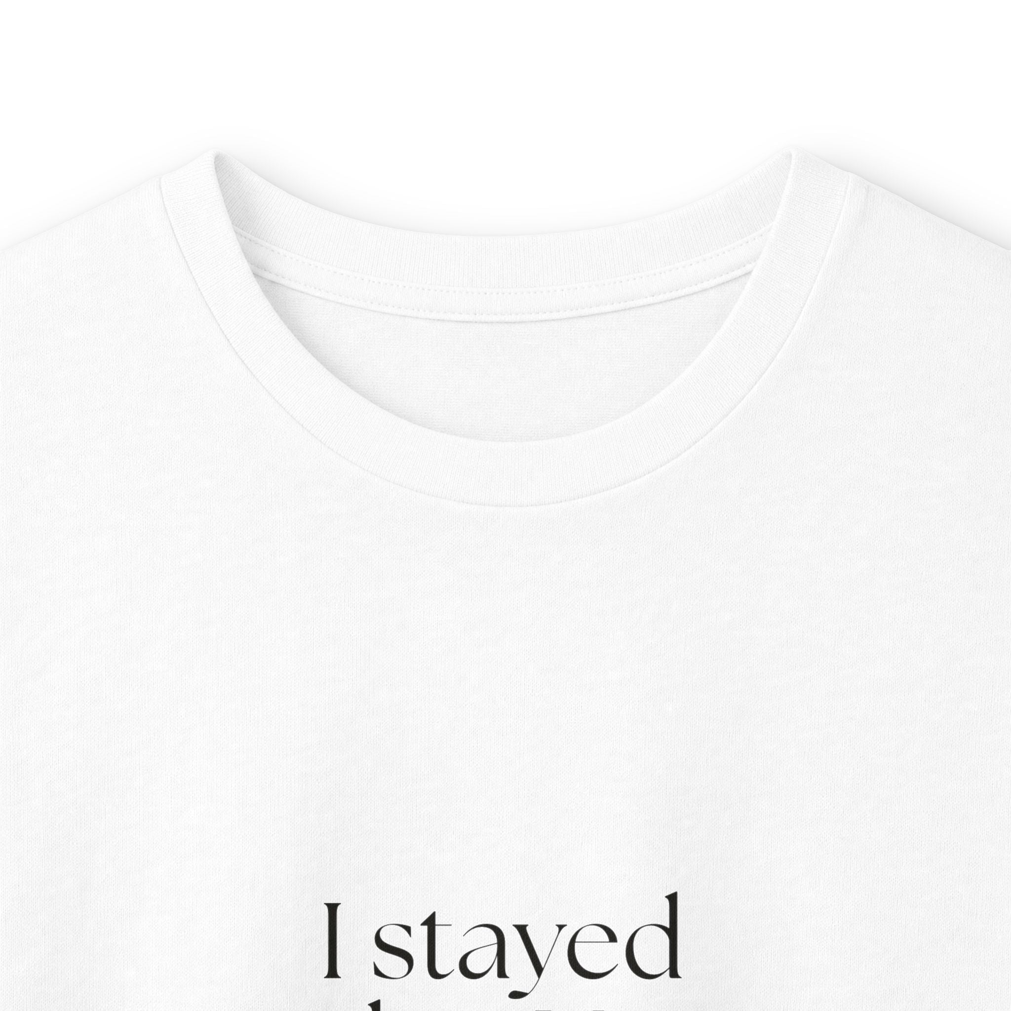 I stayed calm. Very suspicious - Long Sleeve Shirt - Dry Humor