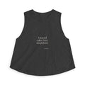 I stayed calm. Very suspicious - Crop Top - Dry Humor