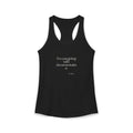 I’m easygoing with documentation - Women's Tank Top - Dry Humor