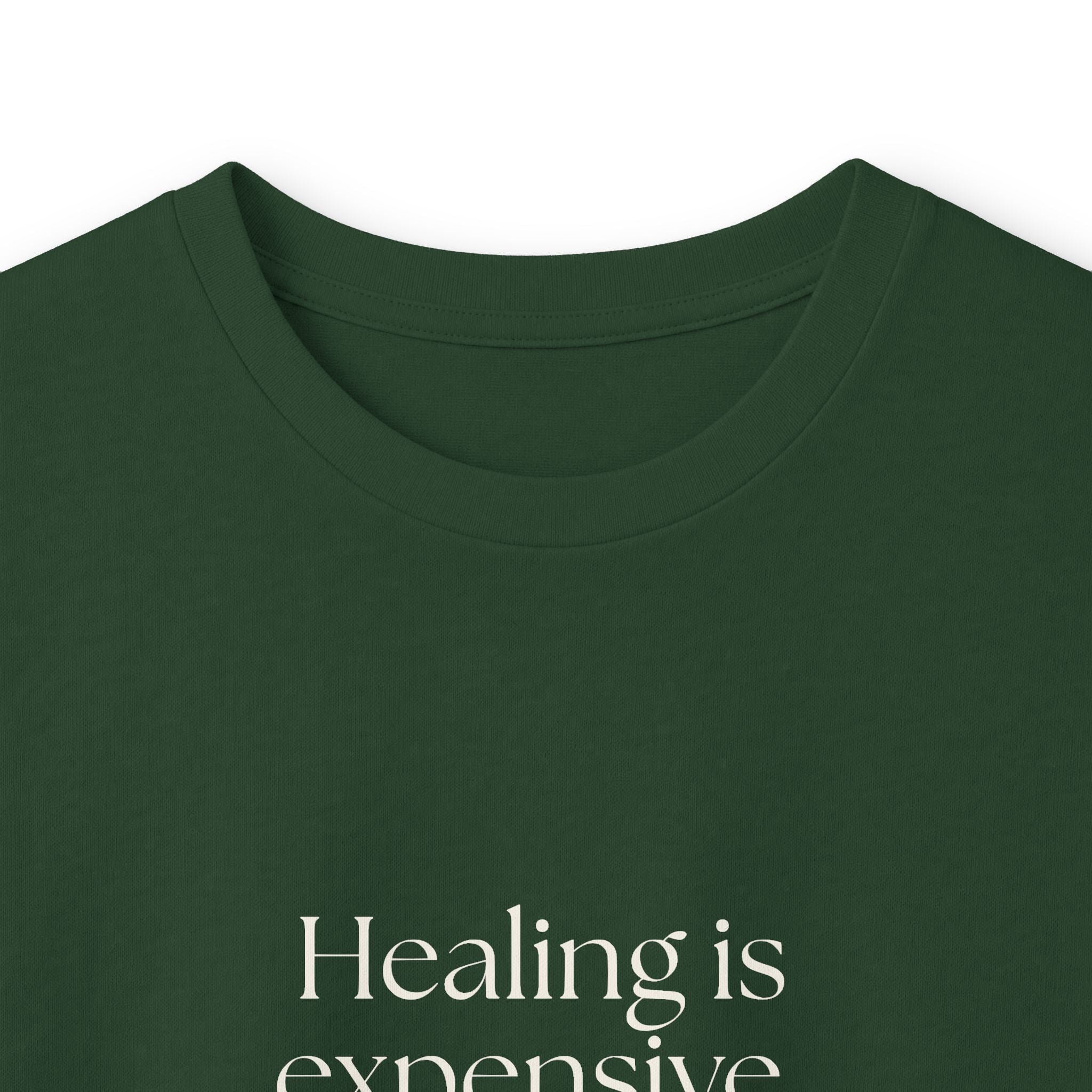 Healing is expensive. So was coping - Long Sleeve Shirt - Dry Humor