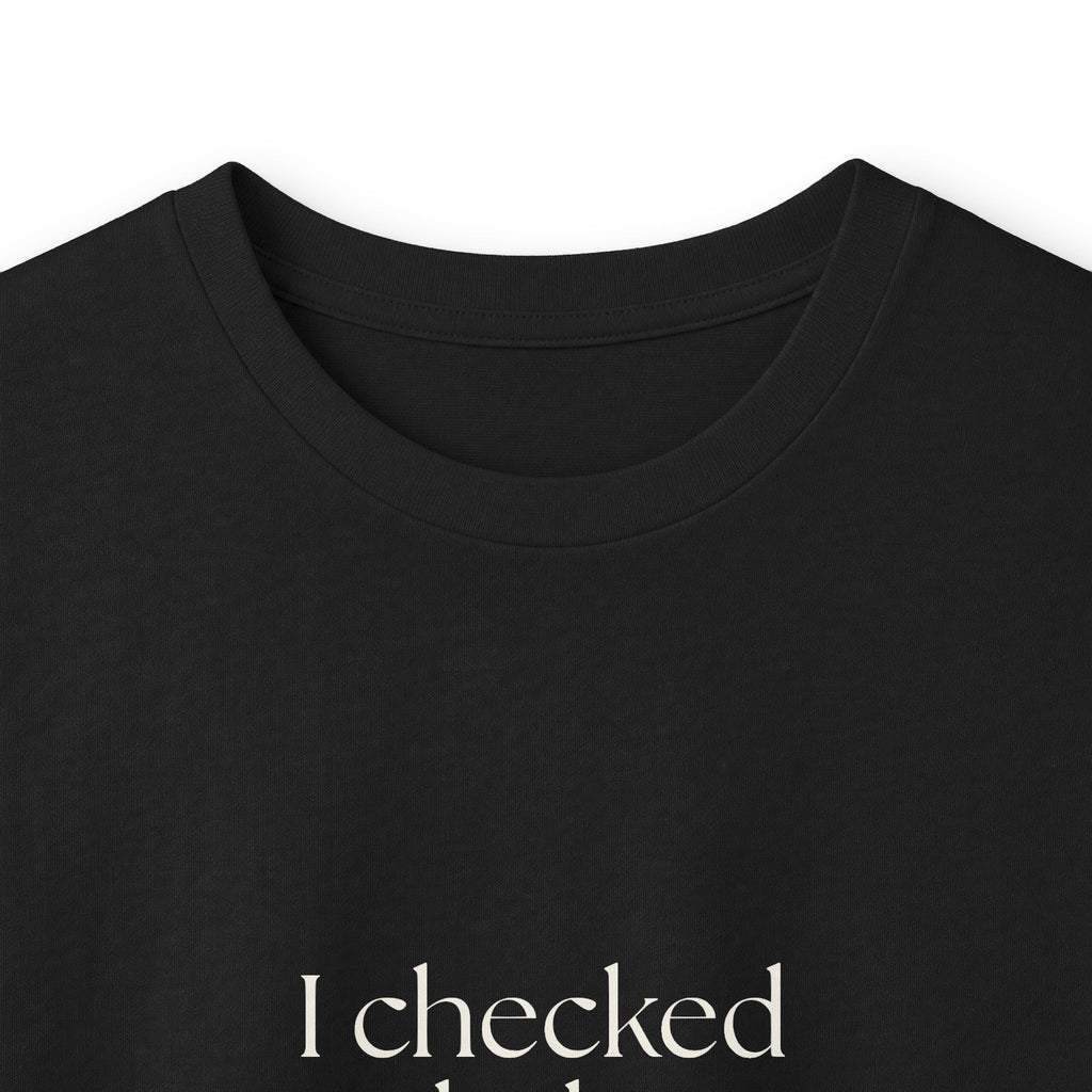 I checked my balance for the plot - Long Sleeve Shirt - Dry Humor