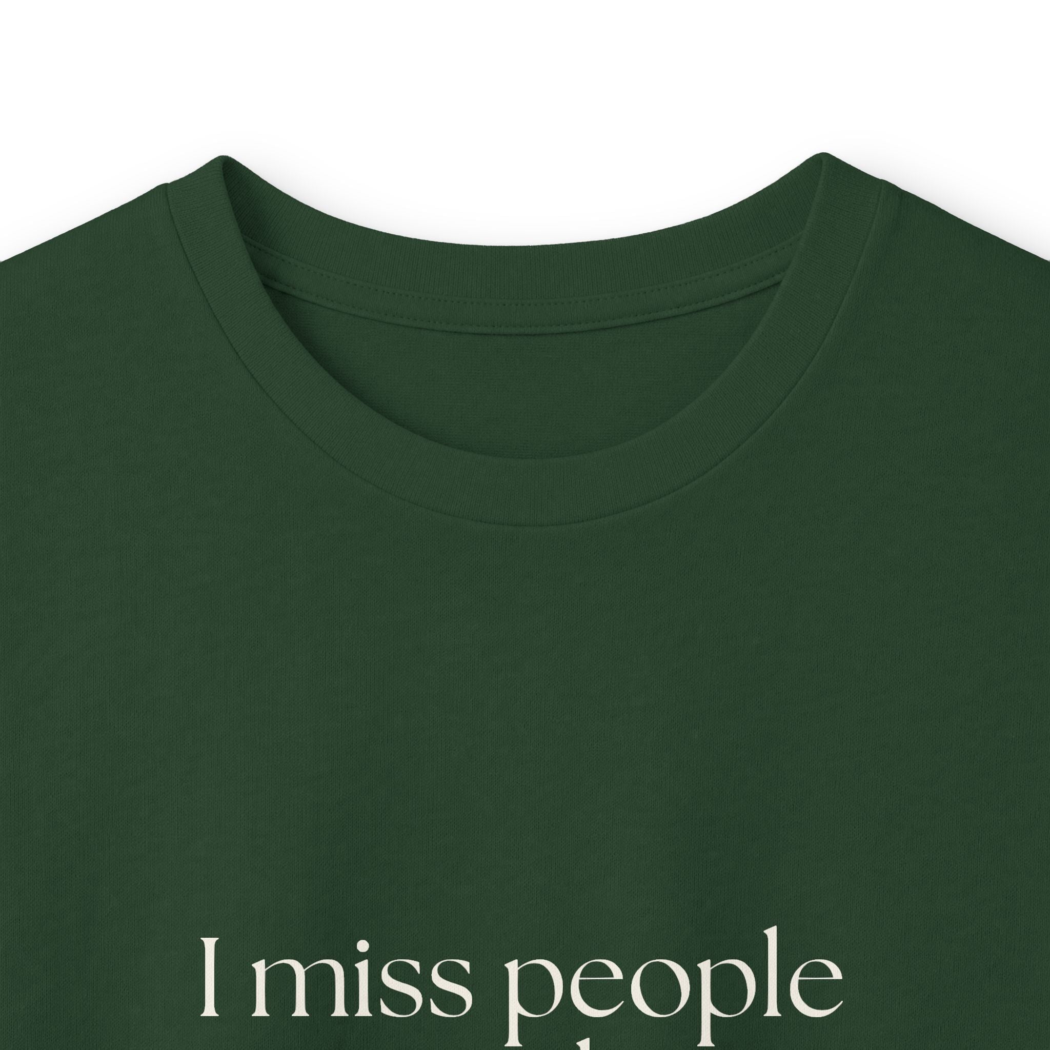 I miss people mid-conversation - Long Sleeve Shirt - For Introverts