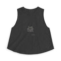 I sent the safe version - Crop Top - For Overthinkers