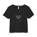 Snack first. Feelings later - Baby Tee - Dry Humor