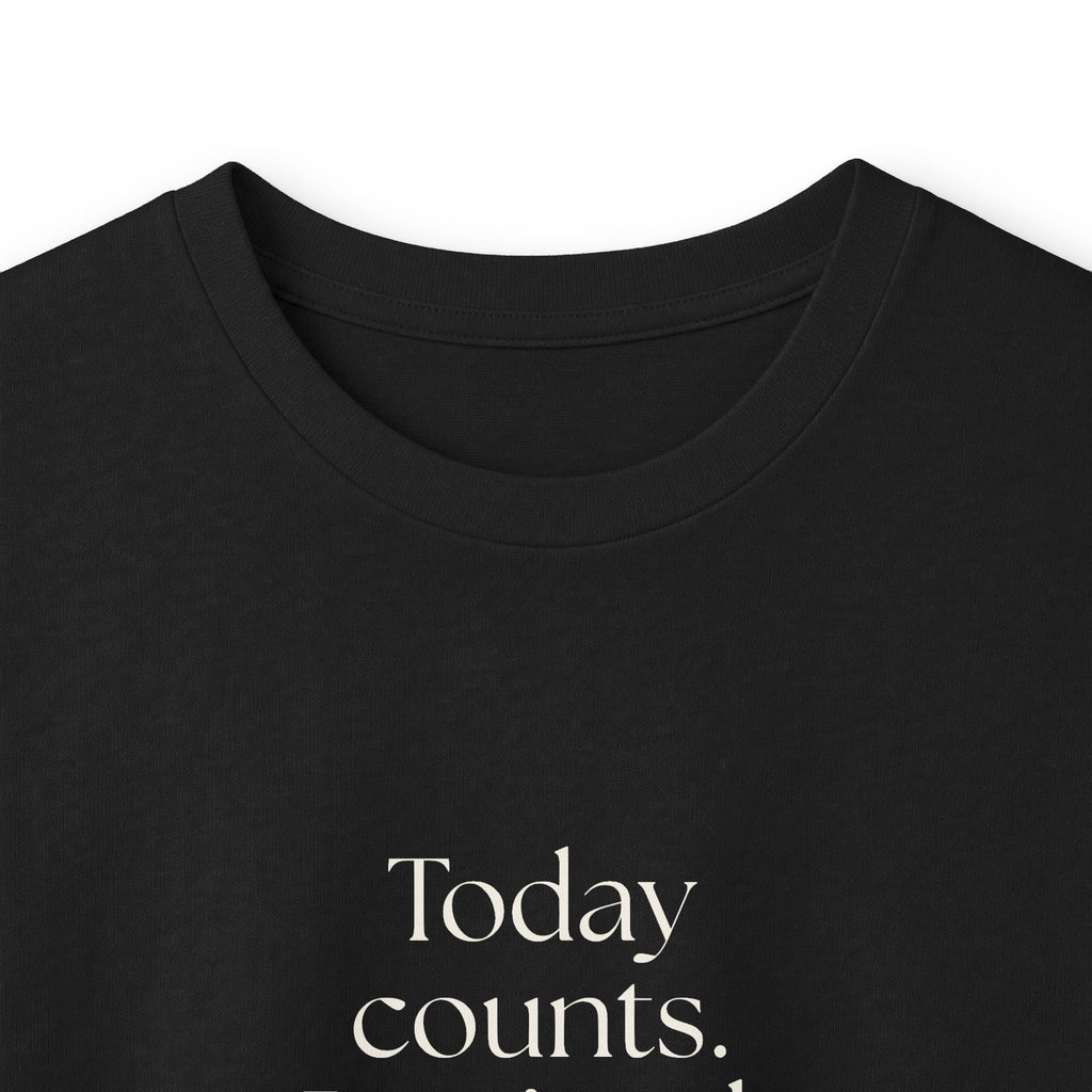 Today counts. Don’t ask follow-up questions - Long Sleeve Shirt - Dry Humor