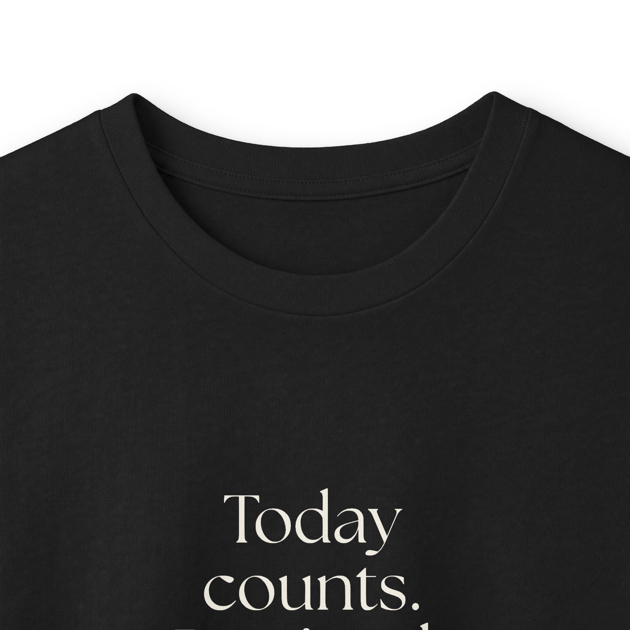 Today counts. Don’t ask follow-up questions - Long Sleeve Shirt - Dry Humor