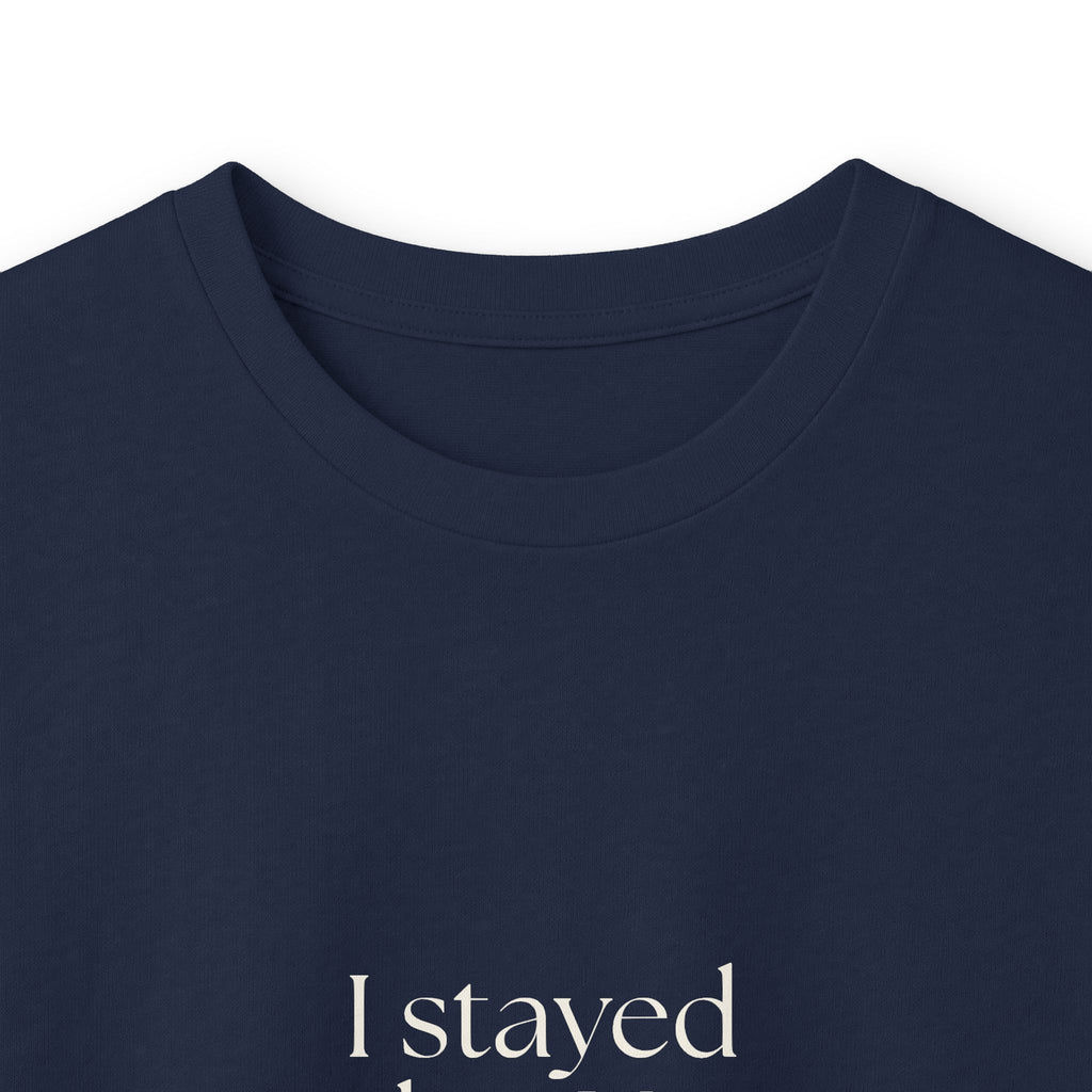 I stayed calm. Very suspicious - Long Sleeve Shirt - Dry Humor