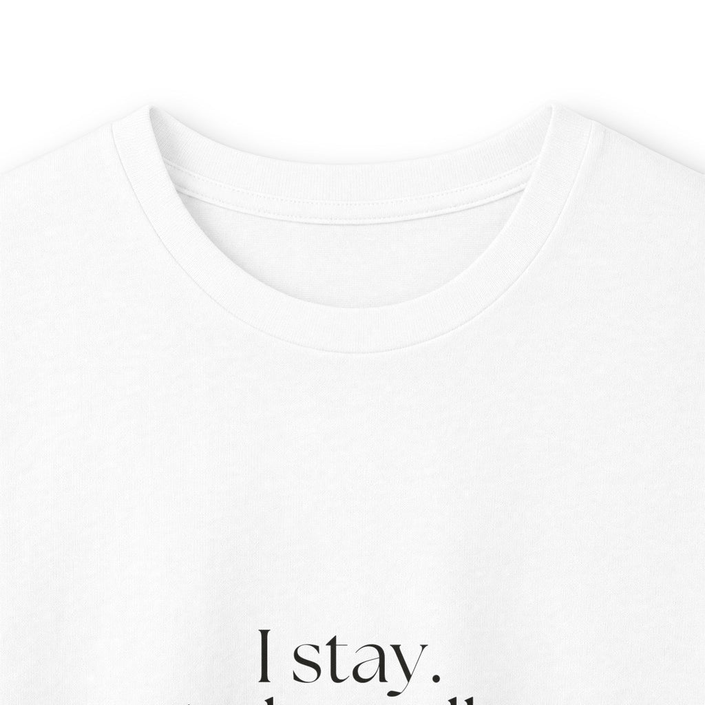 I stay. Awkwardly, but I stay - Long Sleeve Shirt - For Introverts