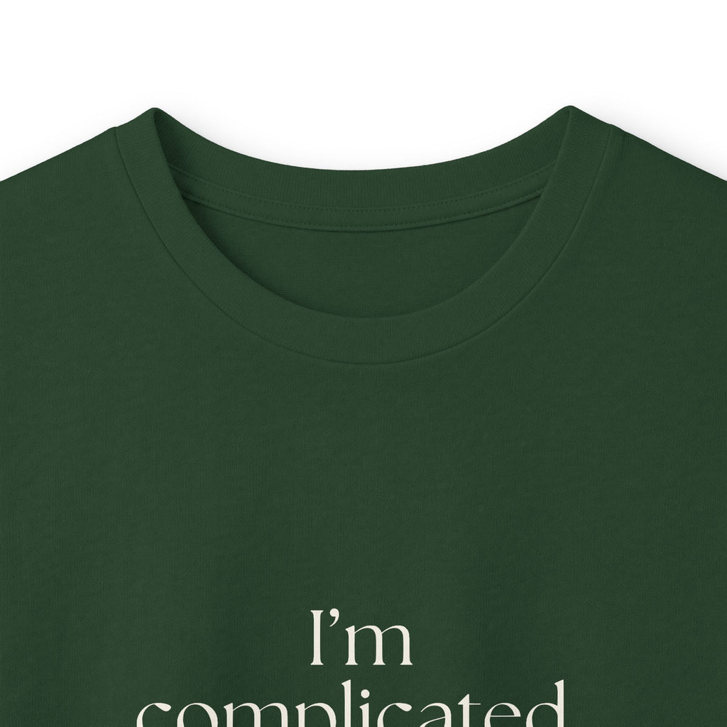 I’m complicated, but with notes - Long Sleeve Shirt - Dry Humor