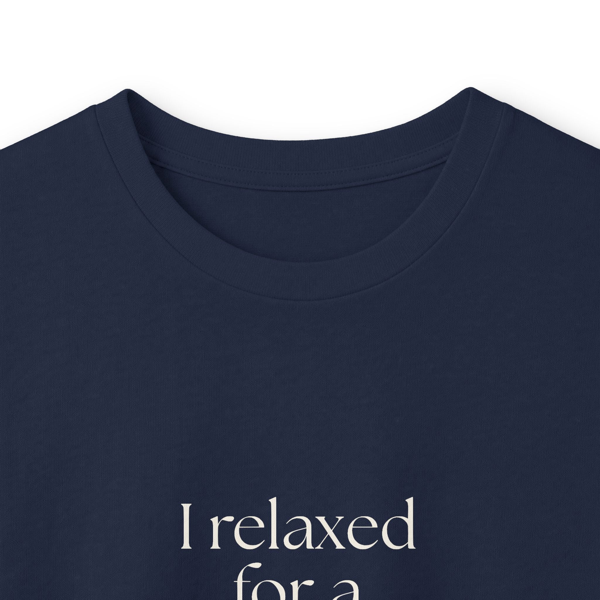 I relaxed for a second. Suspicious - Long Sleeve Shirt - For Quiet Minds